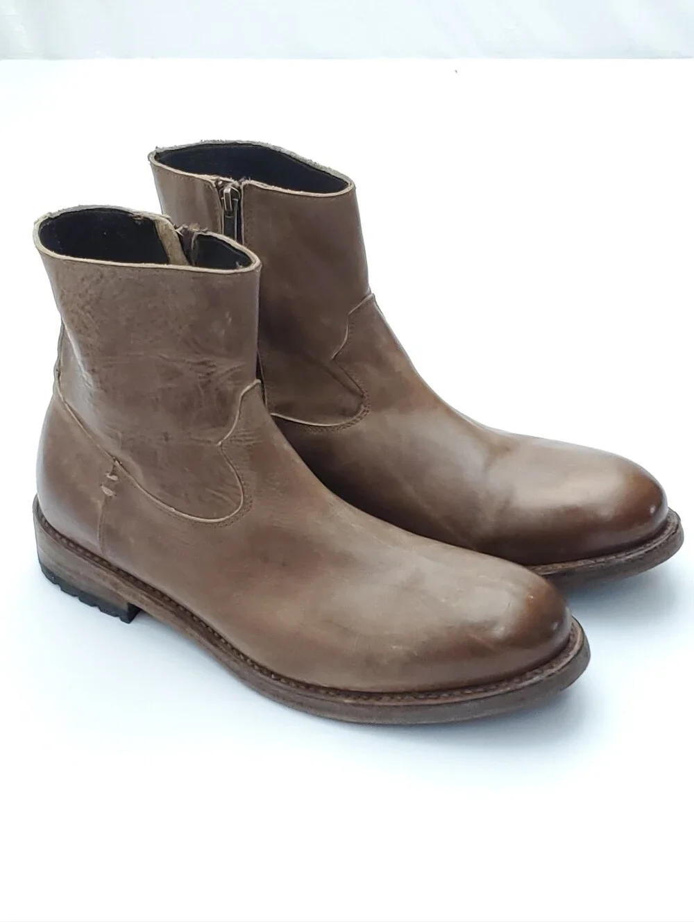 Freebird Pueblo Men's Leather Brown Boot Zip Size 11